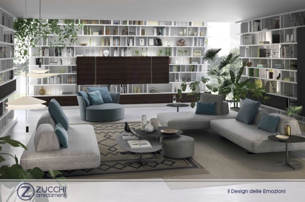 Carte d'arredo Divano Sofa Filiph Air Art Nova zucchi arredamenti made in italy 01