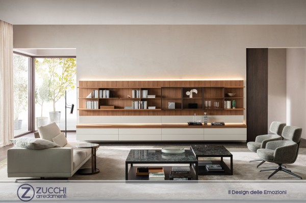 Carte d'arredo Libreria e Multimedia Bookshelves and Multimedia Grid Molteni&C ZUCCHI 01