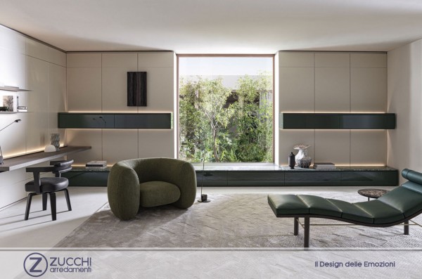 Carte d'arredo Libreria e multimedia Bookshelves and Multimedia Pass-Word Evolution Molteni&C ZUCCHI 01