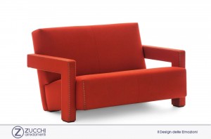 Gerrit Thomas Rietveld: Utrecht Sofas Divano Cassina Zucchi arredamenti 001