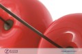 Cherry Floor Collection Adriani & Rossi in ceramica finitura rosso lucido