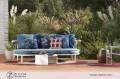 Divano Sofà Trampoline Cassina Outdoor zucchi arredamenti made in italy 06