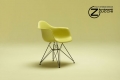 Eames Plastic Armchair DAR 0 Zucchi Arredamenti