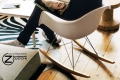 Eames Plastic Armchair RAR 2 Zucchi Arredamenti
