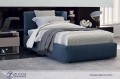 Letto Merkurio Singolo Flou Zucchi Arredamenti Made in Italy Design 02