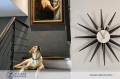Sunburst Clock Vitra - Wall Clocks 09