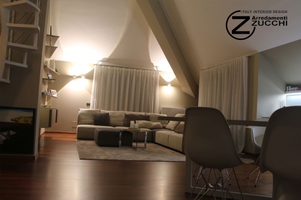 Progettazione e realizzazione Attico Completo 1 Zucchi Arredamenti