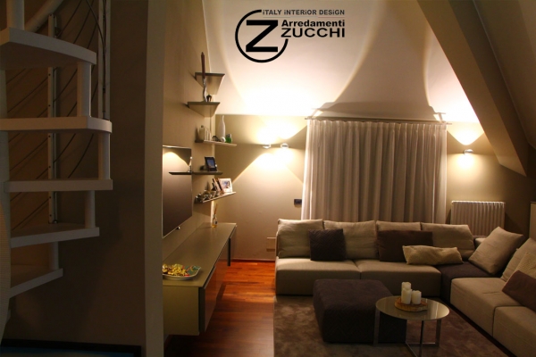 Progettazione e realizzazione Attico Completo 2 Zucchi Arredamenti