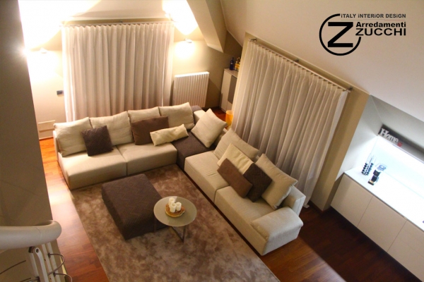 Progettazione e realizzazione Attico Completo 4 Zucchi Arredamenti